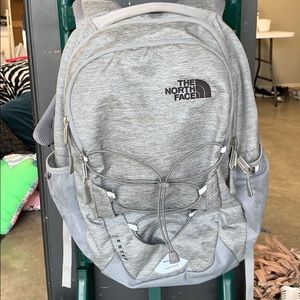 grey north face jester backpack